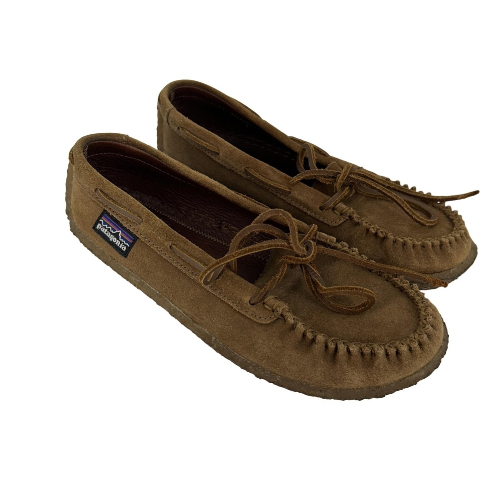 Patagonia Tan Moccasins